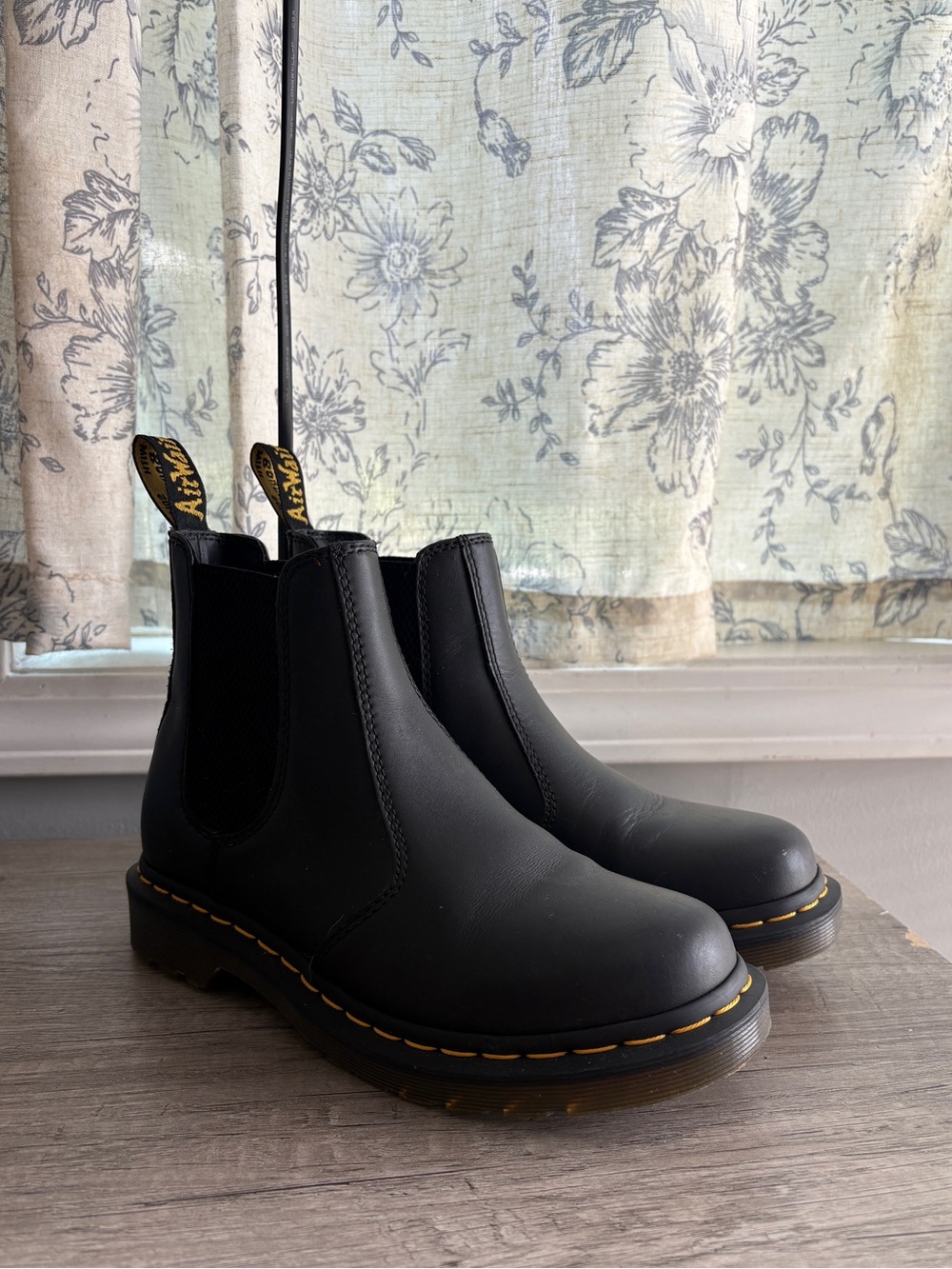 Dr Martens Vegan Leather Black Chelsea Boots